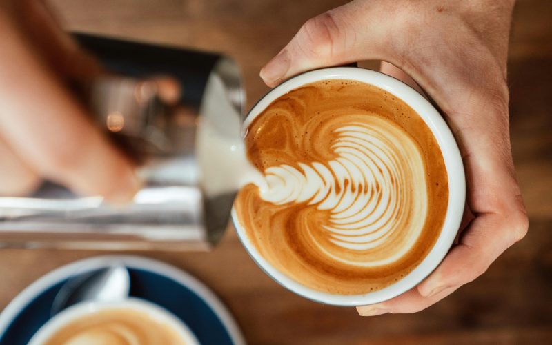 Image of coffee being poured
